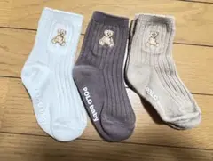 POLO靴下3点セット 12〜15センチ