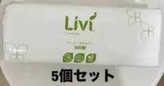 ペーパータオルミニ300枚入り5つセット　紙生活日用品　便利　まとめ環境パルプ