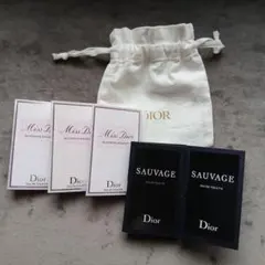 Dior 未使用ミニ香水セット 5本 巾着付き