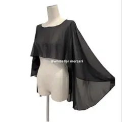 カナダ 魅惑のシフォンケープ&イタリア レースワンピースセットのサムネイル