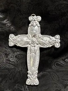 メキシコ雑貨　十字架　ブリキ　コラソン