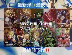 SDV7-PUR・IGPURフルコンプセット‼️
