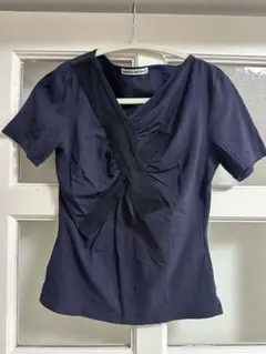 ISSEY MIYAKE イッセイミヤケ 立体デザイン 半袖カットソー グレー