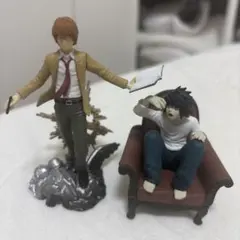 Death Note リアルフィギュアコレクション　L 夜神月 デスノート