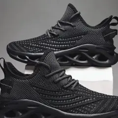 ブラックメッシュスニーカー サイズ11