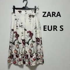ZARA フラワープリント スカート EUR S