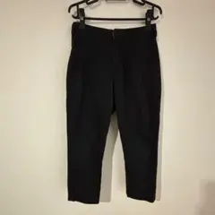 orSlow オアスロウ 7部丈 タック チノパンツ ブラック（S）のサムネイル
