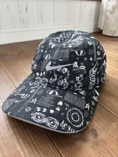 Nike キャップ ブラック　ランニング