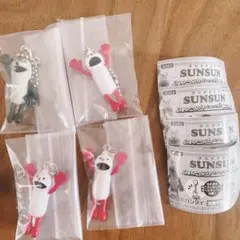 パペットスンスン めじるしアクセサリー 4個セット