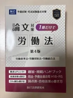 論文対策 1冊だけで倒産法 第3版 辰已法律研究所 - メルカリ