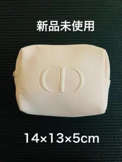 【新品未使用】Christian Dior コスメポーチ　14×13×5cmのサムネイル