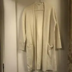 NATURAL BEAUTY BASIC ロングコート M アイボリー