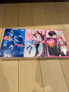 野いちごジュニア文庫 3冊セット 天国までの49日間 いつか眠りにつく日 溺愛