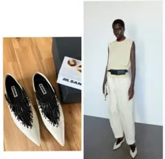 2026年最新】JIL SANDER レディース フラットシューズ・バレエシューズ