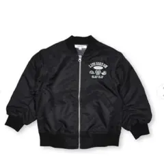 SLAP SLIP ブラック MA-1ジャケット 130サイズ