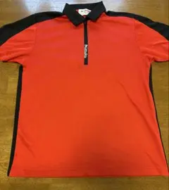 Nittaku 卓球用ポロシャツ レッド/ブラック