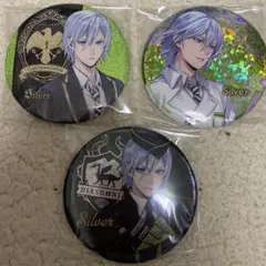 ツイステ シルバー プライズ缶バッジ