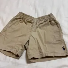 【6月中出品】PoloRalphLaurenチノハーフパンツ ベージュ 3/3T