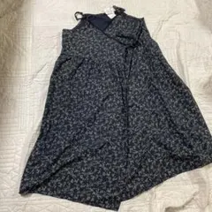 サマンサモスモス　新品　花柄カシュクール　　キャミワンピース