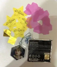 TXT 誓い アクリルキーリング ヒュニンカイ 　ガチャ　アクキー　落下物　星