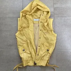 adidas×Stella McCartney ナイロンベスト ⭐︎イエロー XS