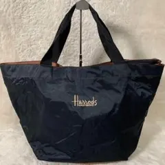 ハロッズ　Harrods トートバッグ　マザーズバッグ　ナイロンのサムネイル