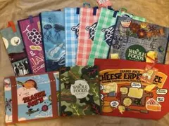 ホールフーズ フードランド トレーダージョーズ エコバッグ 10点 まとめ売り