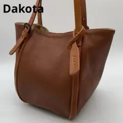 極希少】Dakota ダコタ トートバッグ 柿渋染め キャンバス レザー A4 