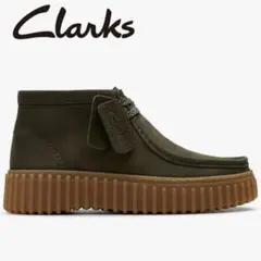 Clarks ベージュ スエード モカシン Clarks（クラークス）の「CLARKS/クラークス WALLABEE GTX MAPLE