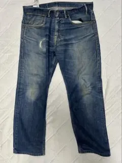 Levi's ダークブルー ストレートデニム w36 L32