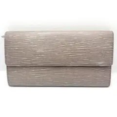 極美品ルイヴィトン M63574 エピ ポシェットポルトモネクレディ 長財布