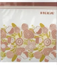 IKEA 花柄15枚+Ziploc 無地7枚セット