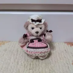スウィートダッフィー  ぬいぐるみバッジ　2014 ダッフィー  シェリーメイ TDS スウィート・ダッフィー2014 シェリーメイ ぬいぐるみバッジ