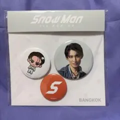 SnowMan POPUP タイ バンコク 缶バッチ 渡辺翔太 - メルカリ