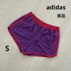 【美品】adidas ランニングウェア　ショートパンツ　ボトムス　S