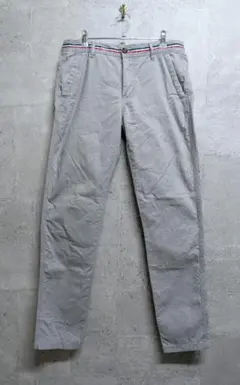 エ*リ様 チノパン ベージュ スリム 古着 21MEN シンプル 春夏