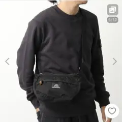 黒 銀タグ USA製 GREGORY グレゴリー ショルダーバッグ サッチェル 