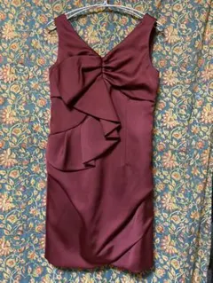 グレースコンチネンタル 美品 ドレス 赤 ワンピース