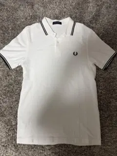 FRED PERRY ポロシャツ ホワイト Mサイズ