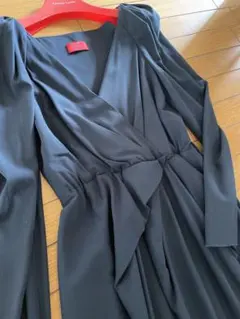 土日お値下げ！新品未使用☆LANVIN☆ランバン☆ワンピース☆紺のサムネイル