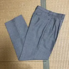 アイビーブラザーズ　グレンチェック　スラックス　パンツ　フォーマルパンツ　160