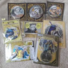 ONE PIECE トラファルガー・ロー 　バースデーアクスタ& 缶バッジセット