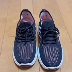 ブラック スニーカー Lサイズ