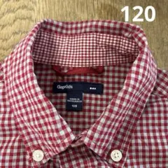 キッズ　GAP kids★チェックシャツ　１２０