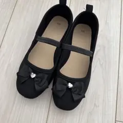 女の子　ブラックフォーマルシューズ 22cm