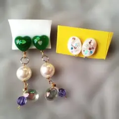 ハンドメイド イヤリング