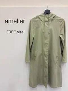 amelier フーデッドコート スプリングコート カーキ FREEのサムネイル