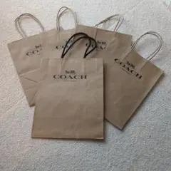 COACH ショップ袋 5枚セット