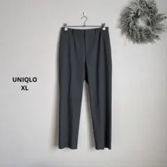 UNIQLO スマートアンクルパンツ　丈長め　グレー　XL⚪︎450607