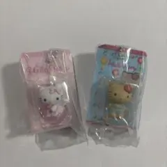 パッケージミニチュアコレクション ハローキティ ガチャ　2点